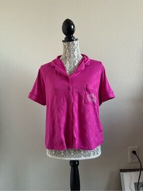 Y2K pink juicy couture sleepwear top